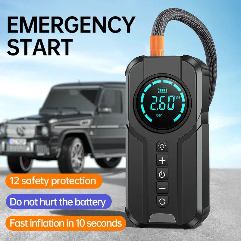 Car Jump Starter 4 en 1